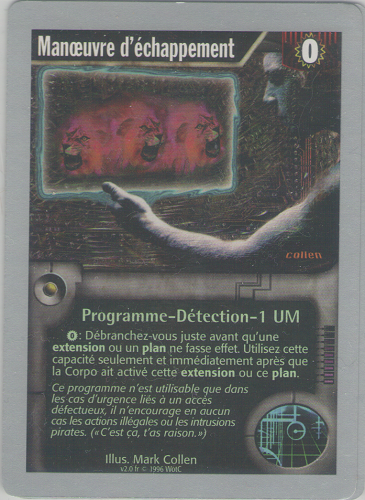 Manœuvre d'échappement